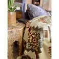 thumbnail image 4 of Ecuadane Southwestern Queen Blanket for Couch, Sofa, Bed, Soft, Plush, Cozy, Warm, Lightweight, Boho, Bohemian, Western Style, Full/Queen, 93 x 82 Inches -Andes Beach, 4 of 11