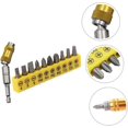thumbnail image 4 of Magnetic Pivot Bit Holder Swivel Handle Drill Bit Extension Impact Driver Compatible, 4 of 5