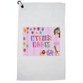 thumbnail image 1 of Kylie's Room - Girl Birthday Gift - Balloons & Animals Golf Towel with Carabiner Clip, 1 of 5