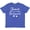 Vintage Royal Blue, variant on Inktastic Junior Bridesmaid Bridal Party Wedding Youth T-Shirt