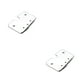 thumbnail image 4 of Greeniant 3 String Tailpiece Universal String Fixator Replace Accessory Parts Professional Metal Instrument Accessories Music Guitars Como se muestra 2piezas, 4 of 6