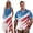 250th Anniversary, variant on His and Hers Summer Outfits Blue Polynesian Flower Matching Hawaiian Outfits for Couples Washable Men’s Hawaiian Shirt with Soft Fabric for Romantic Date Gifts for Couples