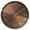 Gold, variant on Modern Decorative Aluminum Round Wall Clock For Living Room, Kitchen, Dining Room
