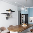 thumbnail image 2 of Homitis-Leo -Anthracite-Wall Shelf, 2 of 5