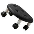 thumbnail image 1 of Low Rolling Stools Universal Wheel Small Swivel Stool High Weight Capacity, 1 of 7