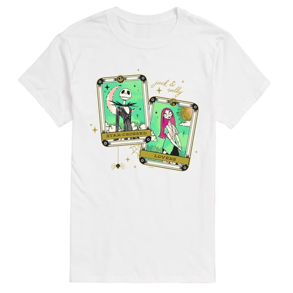 The Nightmare Before Christmas - Star Crossed Lovers - Men's Short Sleeve Graphic T-Shirt
