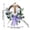 Purple, variant on Sruoe Easter Wreath for Front Door, Easter Eggs Wreath, Spring Wreath, Family Women Gifts, Wreaths for Front Door for Home Wall Indoor Window Decor