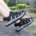 thumbnail image 6 of LASUDRAA Mens Lightweight Closed Toe Outdoor Sandals Comfort Athletic Hiking Beach Casual Sport Shoes, 6 of 7