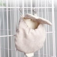 thumbnail image 5 of Visland Hamster Sleeping Bag Rat Hamster House Bed Canvas Strong Load-bearing Small Pet Nest Hideout Pouch Small Animal Sleep Bed, 5 of 8