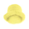 thumbnail image 2 of Luowei Christmas Soft Pullover Hat, Yellow Winter Thermal Christmas Caps, Fuzzy Bucket Hat Fashion Warm Winter Hat Fluffy Furry Plush Faux Hats Fishing Hat Bucket Hats for Women 2024, One Size, 2 of 7