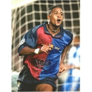 Patrick Kluivert FC Barcelona Autographed 12" x 16" Photograph - Icons - Fanatics Authentic Certified