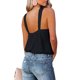 thumbnail image 4 of SAYOO mujeres moda Color sólido camisola sin mangas espalda descubierta Sling Tank Tops verano Casual salvaje chaleco Streetwear SAYOO Moda, 4 of 5