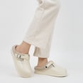 thumbnail image 7 of Ecetana Women's Fuzzy Lined Clogs Warm Slip-On House Slippers, 7 of 7