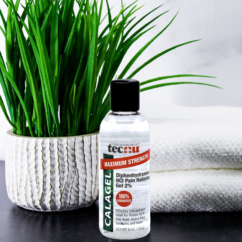 Calagel Anti-Itch Pain Relieving Gel Maximum Strength 6 oz
