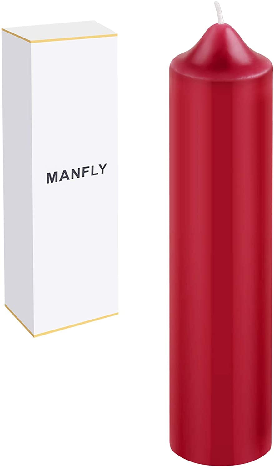 Upgraded MANFLY Low Temperature Candles Low Heat Romantic Candles Wax