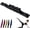 Black, variant on Fitness Resistance Band for Stretching and Yoga, 35.4in Adjustable Bands 8-Section Elastic Training Bands for Yoga, Pilates, Fitness