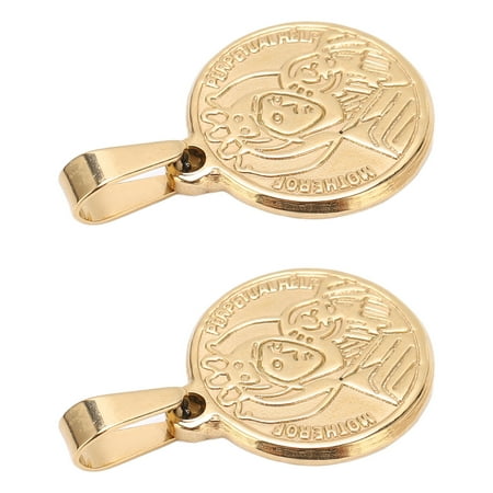 

Virgin Pendant Stainless Steel Material 2.5x1.6cm/1.0x0.6in Virgin Mary Pendant For Birthday Present