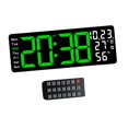 thumbnail image 3 of Reloj de pared digital Macarena LED, multiusos, con luz ambiental, 42 cm x 3,5 cm x 15,5 cm, 3 of 8