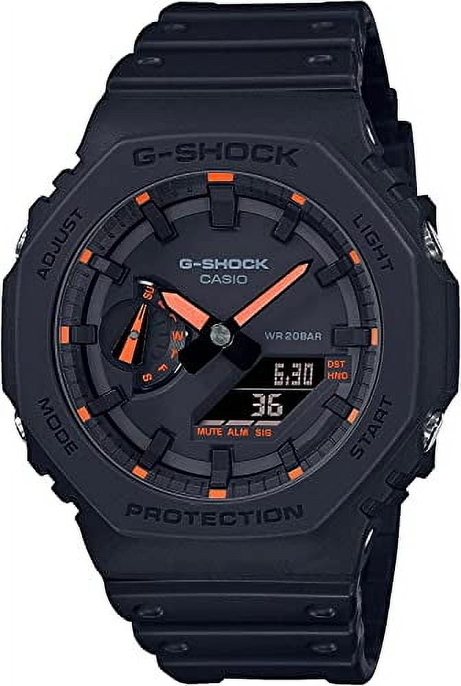 G-SHOCK CASIO GA-2100　ブラック Casio G-Shock Caution Yellow Series Analog-Digital Connected