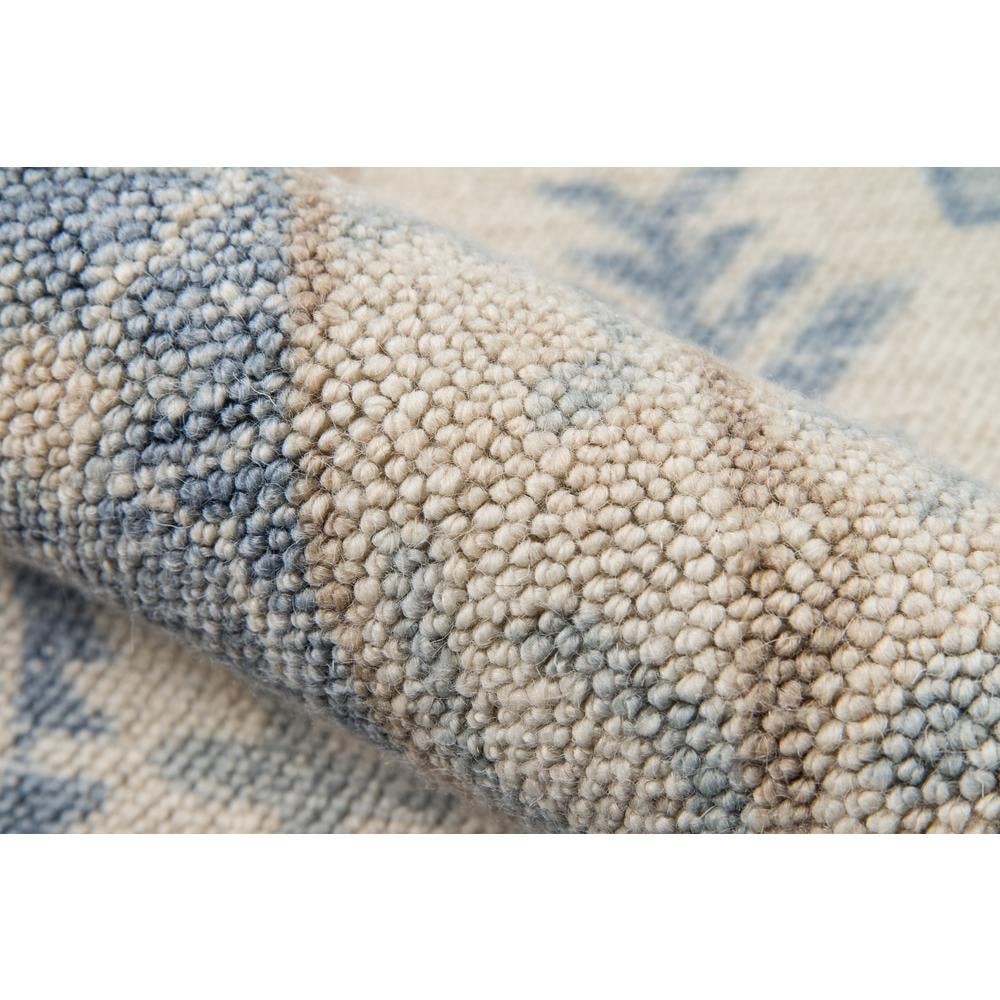 Momeni Anatolia Wool and Nylon Machine Made Blue Area Rug 7'9" X 9'10"