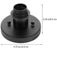 thumbnail image 2 of unbranded Portabombillas E26 Color Negro Compatible Con Casquillo De De Para Proyectos DIY, 2 of 6
