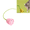 Pink, variant on Flower-Shaped Electric Interactive Cat Toy, Automatic Moving Teaser Wand for Indoor Cats, Engaging Self-Play Accessory to Keep Cats Busy