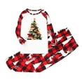 thumbnail image 2 of HKEJIAOI Christmas Family Pajama Sets for Children, Cute Print Pajama Set for Family Soft Warm Sleepwear Set, Family Matching Pajamas Set for Big Kids, 2 of 9
