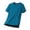 Blue, variant on Men's Breathable Round Neck T Shirt Casual Comfortable Daily Wear Home Outdoor Hiking Summer Tee with Ventilation Design,3XL