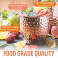 thumbnail image 3 of Juego de 4 tazas de cobre Zulay Moscow Mule de 16 oz - Hechas a mano Zulay Kitchen moscow, 3 of 3