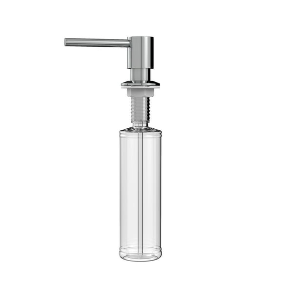Keeney K613PC Modern Kitchen Soap and Lotion Dispenser, Polished Chrome
