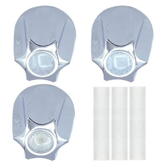 JZROCKER Shower Handle & Knob Replacement set Versatile Bathtub & Shower Knob Set Practical Bathroom Knob Replacement for Home