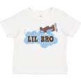 thumbnail image 3 of Inktastic Lil Bro Airplane Boys Pilot Brother Boys Toddler T-Shirt, 3 of 5