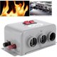 thumbnail image 4 of 12V 800W Windshield Defroster 3 Hole Vehicle Electric Demister Low Noise Warmer Fast 2 in 1 Heating Cooling Dryer, 4 of 5