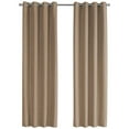 thumbnail image 2 of Curtain Panel 54"W X 84"L Grommet Bedroom Kitchen Thermal Insulation Brown, 2 of 9