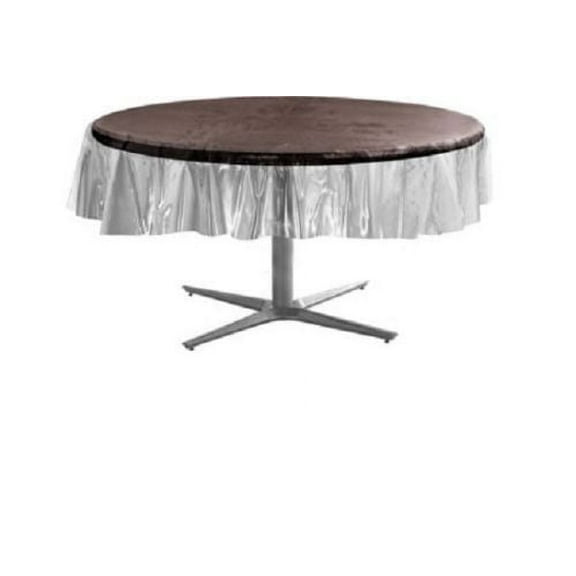 1PC Tablecloth Protector ROUND Multipurpose Vinyl Clear Heavy Duty Transparent Cover