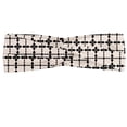 thumbnail image 1 of Geometric Headband, Vintage Lattice Pattern of Jagged Lines Formed Rhombus Shape Design, Elastic and Soft Women's Bandana for Sports and Everyday Use, Grey Red Coconut, by Ambesonne, 1 of 3