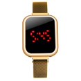 thumbnail image 4 of Luxury Stainless Steel Strap Watch Ladies Electronic Display Watch Jewelry, 4 of 9