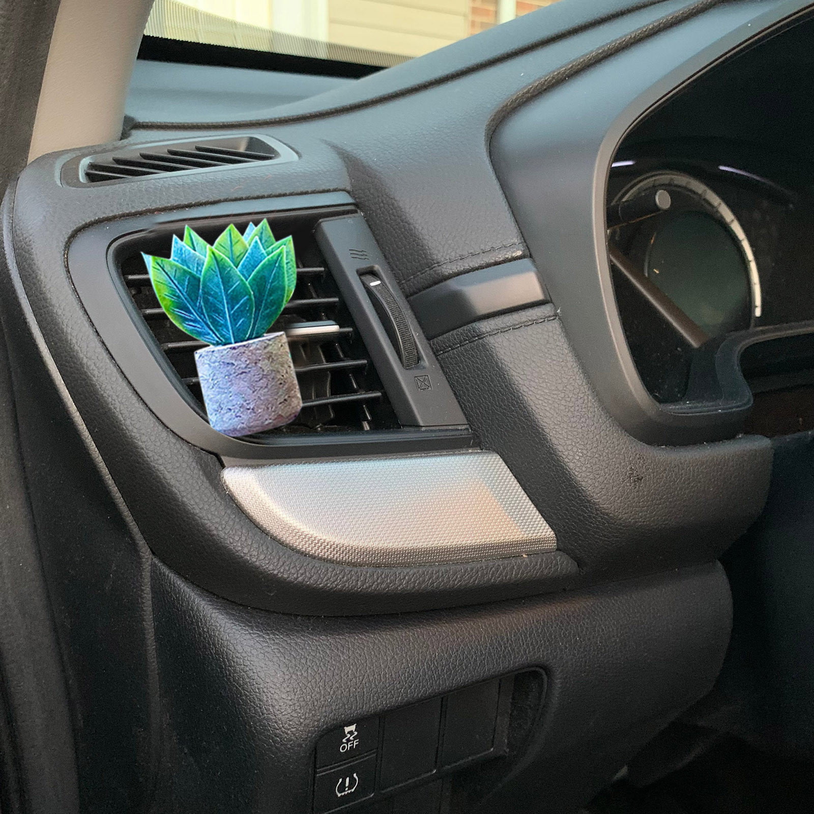 Hanas Artificial Plants Car Air Fresheners Vent Clips for Car Accessories  Interior Decoration for Men Women Teens, Cute Car Scents Diffuser Decor  Things 