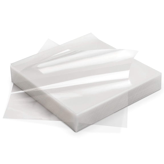 Clear Poly Deli and Bakery Wrap Sheets, Bi-axially Oriented, 1000 Count, 18 x 18 in