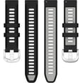 thumbnail image 7 of 2 Pack 22mm Watch Bands Compatible with Garmin Forerunner 265 255, Vivoactive 4 Quick Release Silicone Replacement Watch Bands Straps Wristbands Bracelet Fit for Garmin Venu 2/Venu 3, 7 of 7