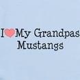 thumbnail image 2 of CafePress - I Love My Grandpas Mustangs Infant Bodysuit - Baby Light Bodysuit, Size Newborn - 24 Months, 2 of 4