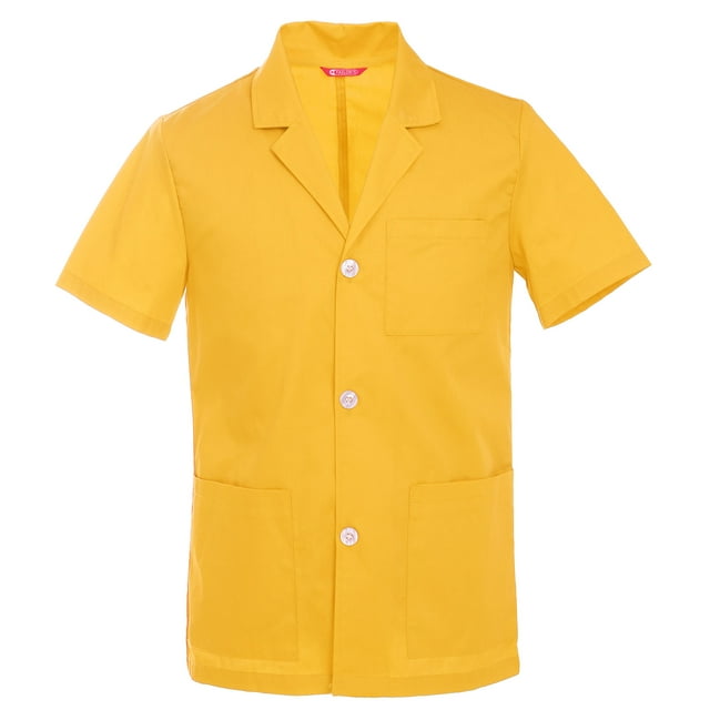 Manteau de Laboratoire à Manches Courtes pour Hommes de 31 Pouces