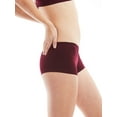 thumbnail image 4 of Kalon Women's 6 Pack Nylon Spandex Boyshort Panties, 4 of 7