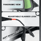 thumbnail image 2 of Gafas de soldadura con oscurecimiento automático, gran campo de visión, gafas protectoras con oscurecimiento automático para soldadura por arco, esmerilado y corte, B, 2 of 6