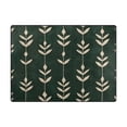 thumbnail image 5 of Yayeee Area Rugs for Living Room 5.2'x4' Non Slip Washable Bedroom Floor Carpet, Green Plants, 5 of 5