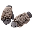 thumbnail image 3 of XZNGL Cartoon Hedgehog Wool Double Layer Thermal Insulation with Finger Weave Gloves, 3 of 7
