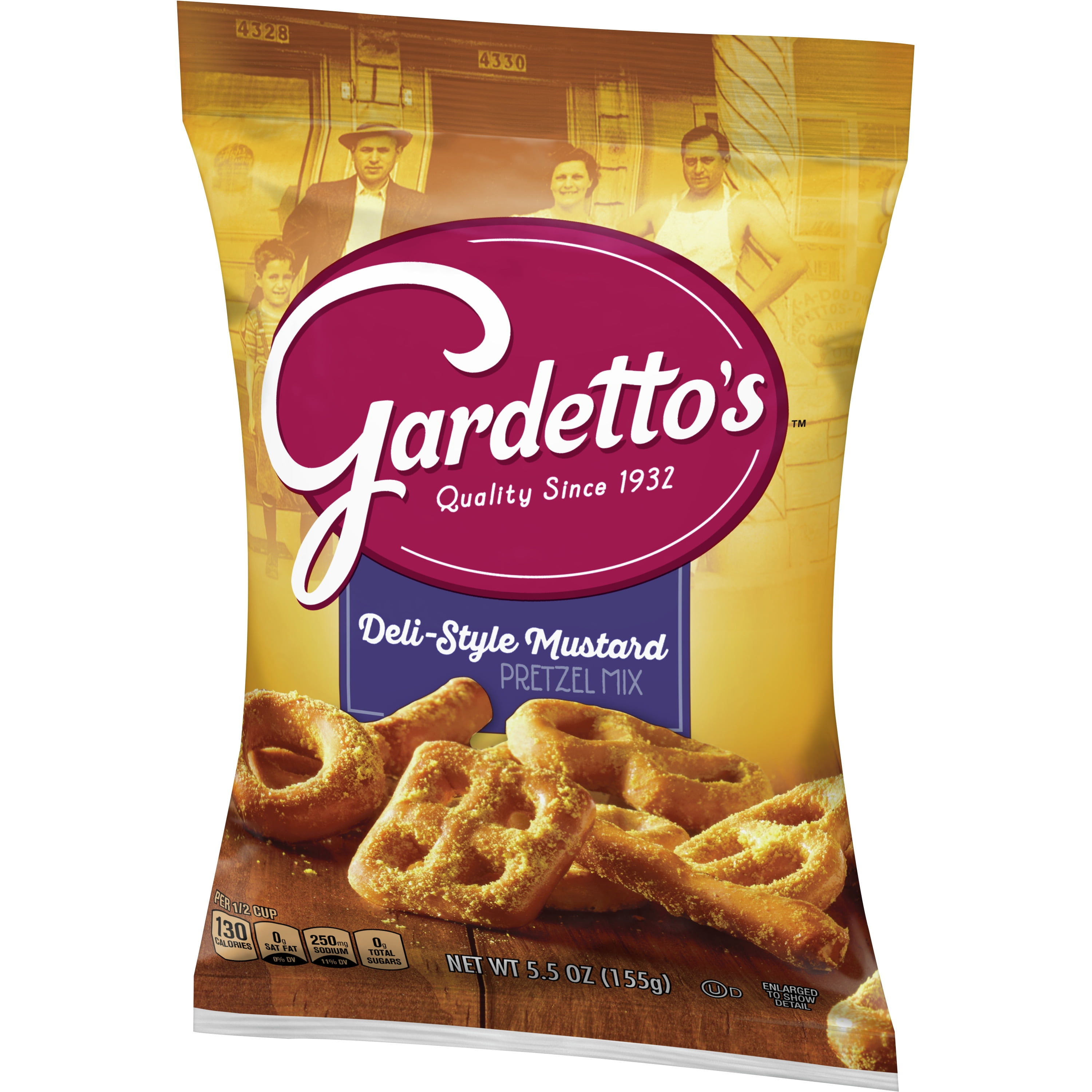 Gardetto's Deli Style Mustard Pretzel Mix, 5.5 OZ