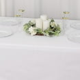 thumbnail image 6 of Balsa Circle 60x102 in White Scuba Polyester Rectangle Tablecloth Wedding Party Events Decorations Supplies, 6 of 8