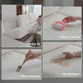 thumbnail image 3 of Couch Cushion Covers for Sectional Sofa, Stretch Soft Sofa Slipcovers Washable Wear-Resistant Universal Furniture Protector for Living Room(1 Piece Back Couch Cover, Ivory), 3 of 5