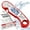 Red/Silver, variant on Meat Thermometer Digital - Fast Instant Read Food Thermometer for Cooking, Candy, Outside Grill, and Roast, Digital Food Thermometer with Backlight LCD & Calibration